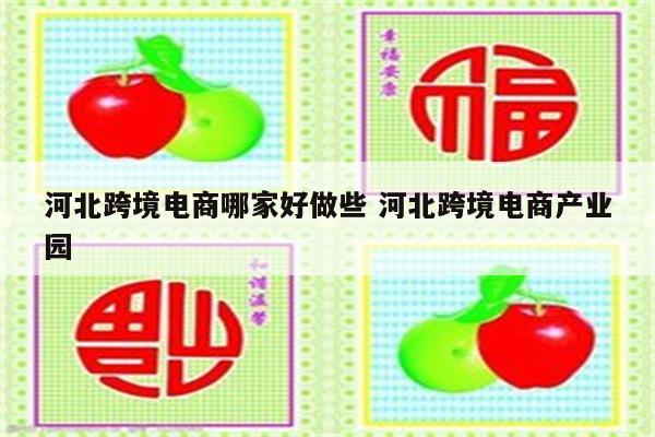 河北跨境电商哪家好做些 河北跨境电商产业园