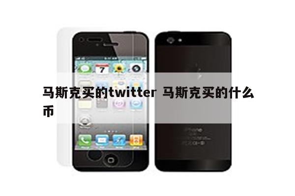 马斯克买的twitter 马斯克买的什么币