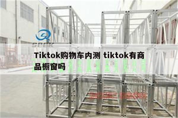 Tiktok购物车内测 tiktok有商品橱窗吗