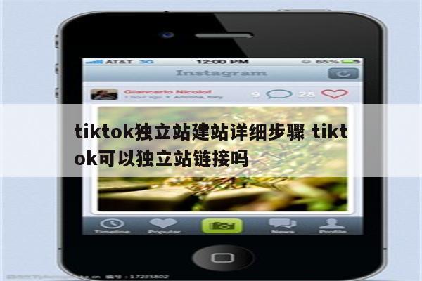 tiktok独立站建站详细步骤 tiktok可以独立站链接吗
