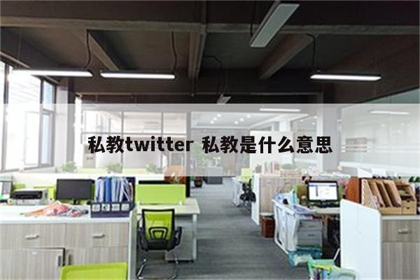 私教twitter 私教是什么意思