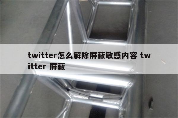 twitter怎么解除屏蔽敏感内容 twitter 屏蔽