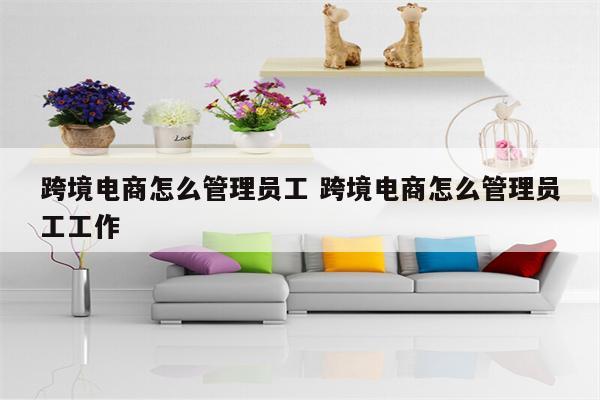 跨境电商怎么管理员工 跨境电商怎么管理员工工作