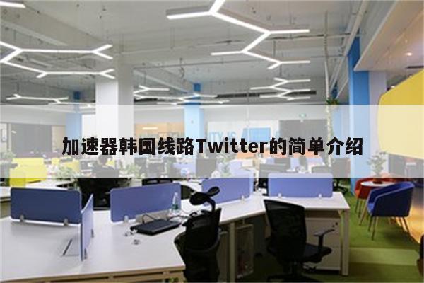 加速器韩国线路Twitter的简单介绍