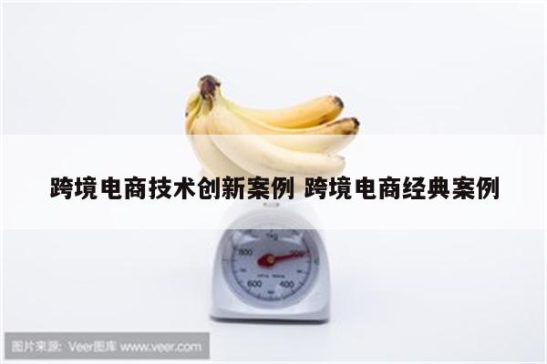 跨境电商技术创新案例 跨境电商经典案例
