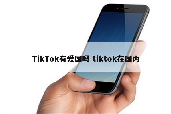 TikTok有爱国吗 tiktok在国内