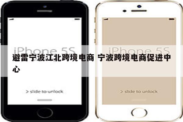 避雷宁波江北跨境电商 宁波跨境电商促进中心