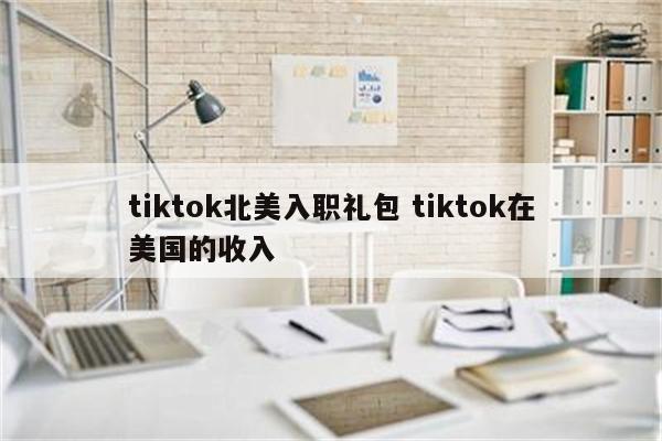 tiktok北美入职礼包 tiktok在美国的收入