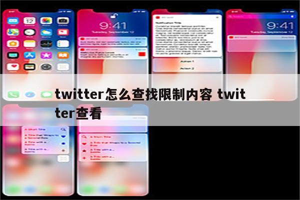 twitter怎么查找限制内容 twitter查看
