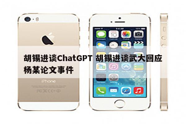 胡锡进谈ChatGPT 胡锡进谈武大回应杨某论文事件