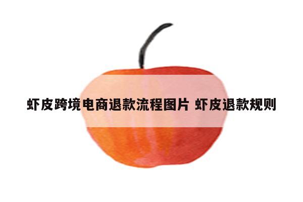 虾皮跨境电商退款流程图片 虾皮退款规则