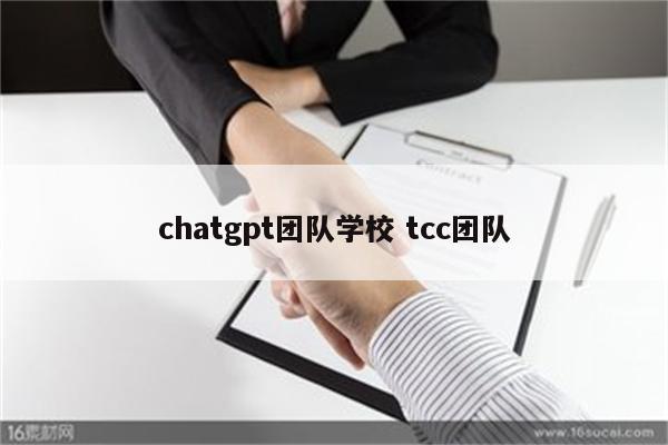 chatgpt团队学校 tcc团队