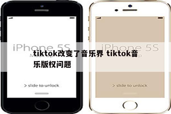 tiktok改变了音乐界 tiktok音乐版权问题