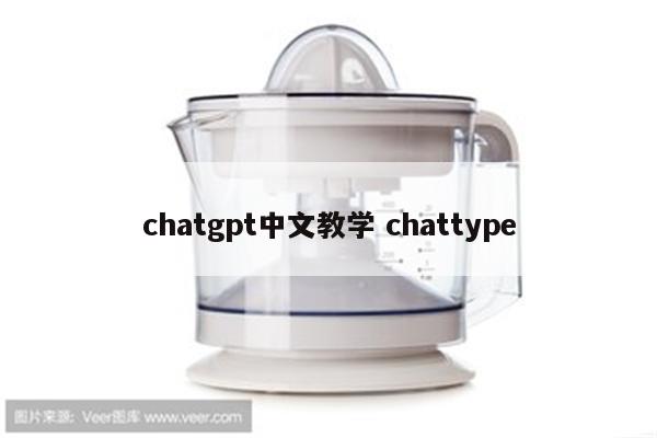 chatgpt中文教学 chattype