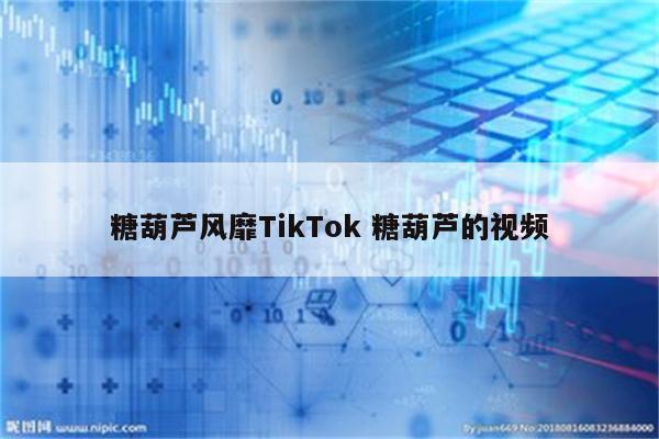 糖葫芦风靡TikTok 糖葫芦的视频