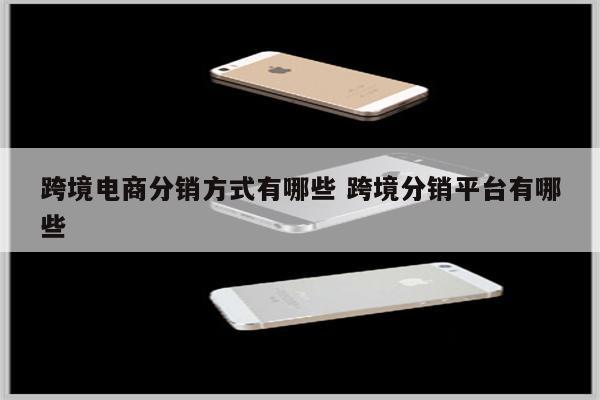 跨境电商分销方式有哪些 跨境分销平台有哪些