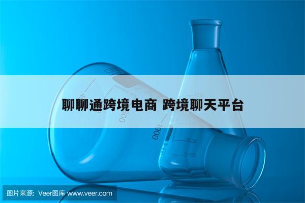 聊聊通跨境电商 跨境聊天平台