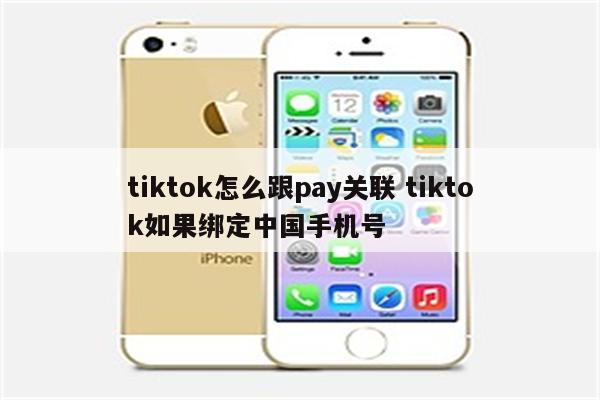 tiktok怎么跟pay关联 tiktok如果绑定中国手机号