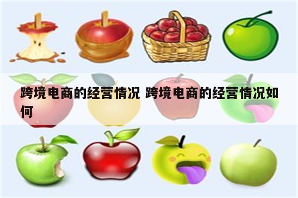 跨境电商的经营情况 跨境电商的经营情况如何