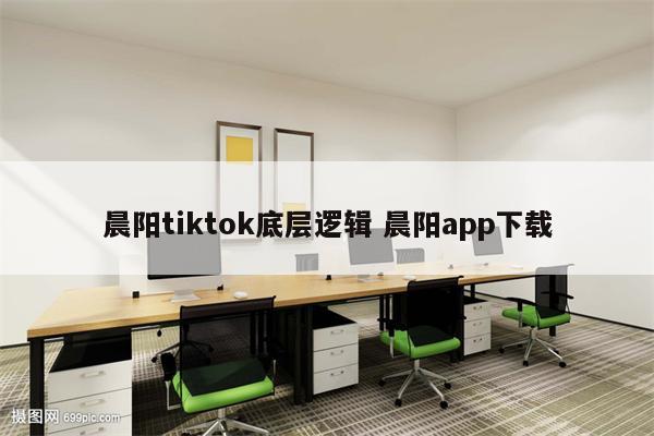 晨阳tiktok底层逻辑 晨阳app下载