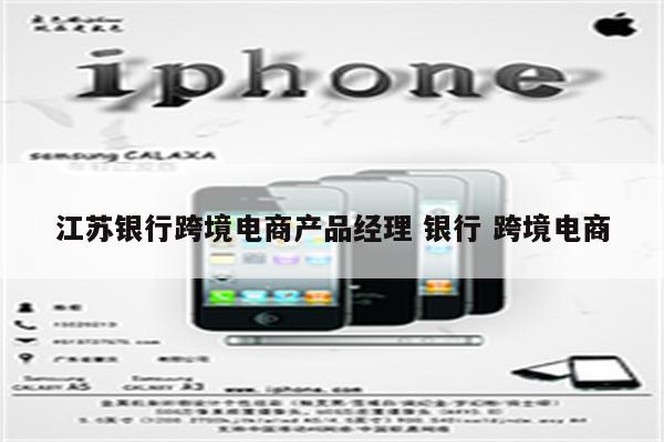 江苏银行跨境电商产品经理 银行 跨境电商