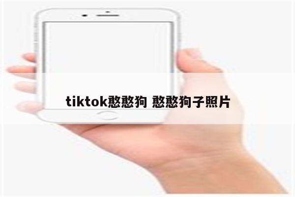 tiktok憨憨狗 憨憨狗子照片