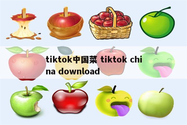 tiktok中国菜 tiktok china download