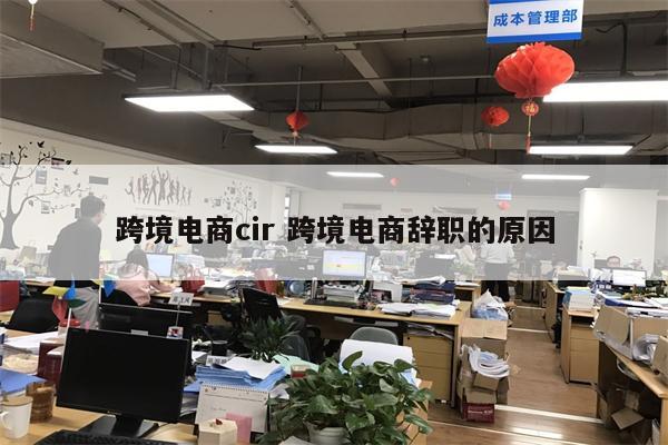 跨境电商cir 跨境电商辞职的原因