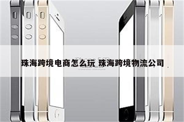 珠海跨境电商怎么玩 珠海跨境物流公司