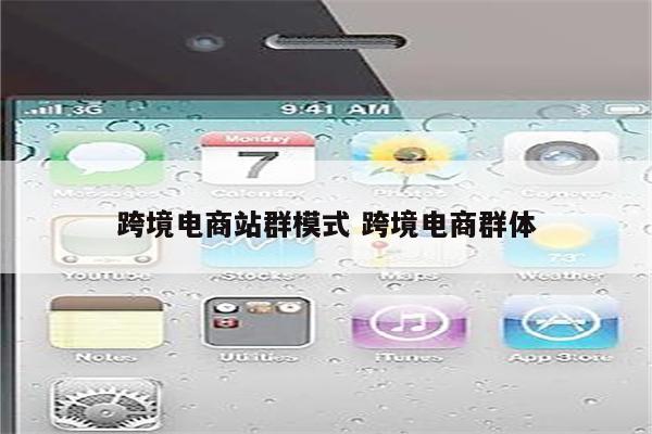 跨境电商站群模式 跨境电商群体