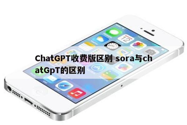 ChatGPT收费版区别 sora与chatGpT的区别