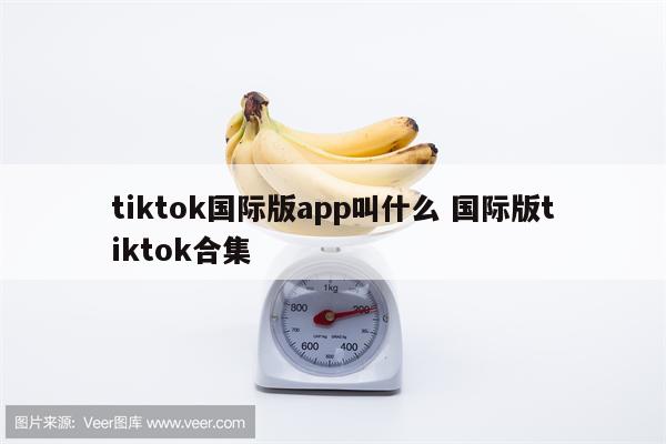 tiktok国际版app叫什么 国际版tiktok合集