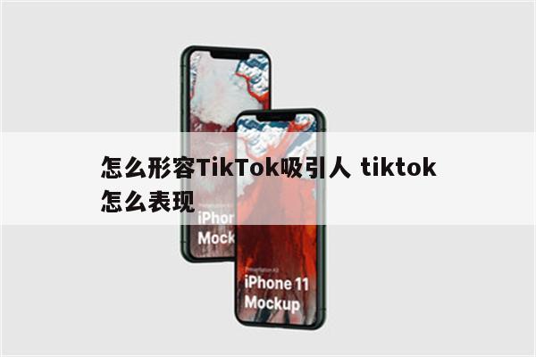 怎么形容TikTok吸引人 tiktok怎么表现