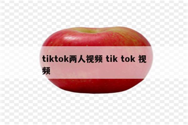 tiktok两人视频 tik tok 视频
