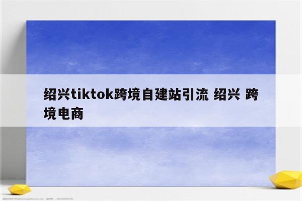绍兴tiktok跨境自建站引流 绍兴 跨境电商