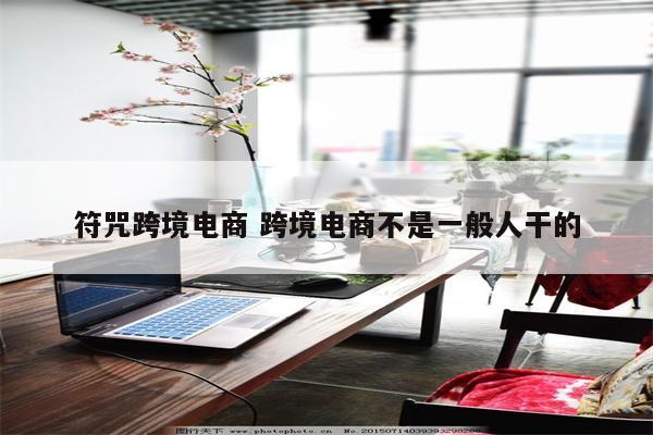 符咒跨境电商 跨境电商不是一般人干的