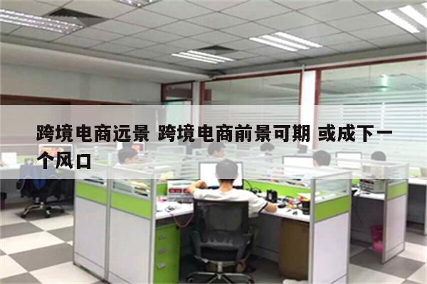 跨境电商远景 跨境电商前景可期 或成下一个风口