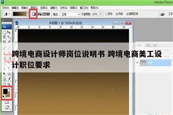 跨境电商设计师岗位说明书 跨境电商美工设计职位要求