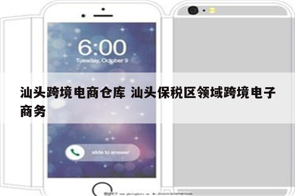 汕头跨境电商仓库 汕头保税区领域跨境电子商务