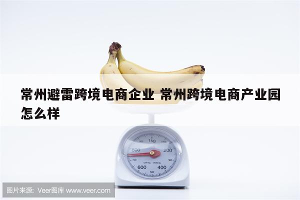 常州避雷跨境电商企业 常州跨境电商产业园怎么样