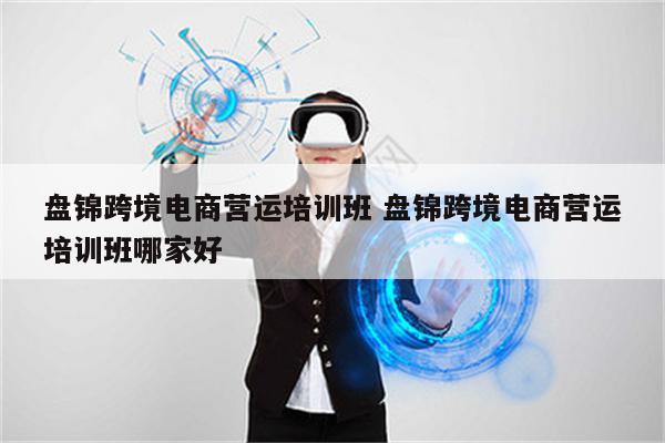 盘锦跨境电商营运培训班 盘锦跨境电商营运培训班哪家好