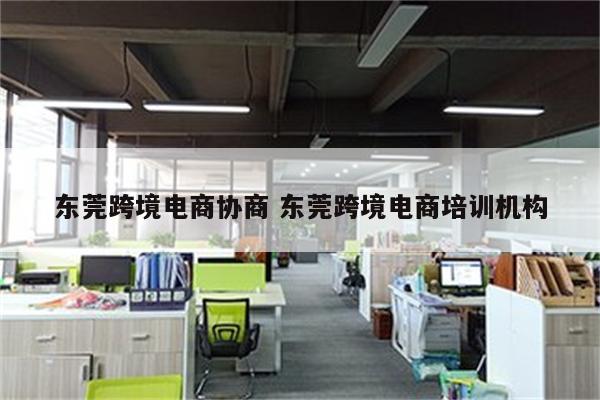 东莞跨境电商协商 东莞跨境电商培训机构