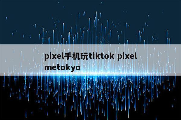 pixel手机玩tiktok pixelmetokyo