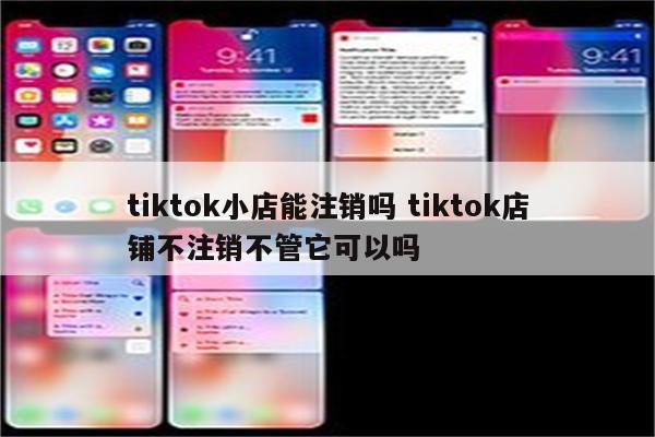 tiktok小店能注销吗 tiktok店铺不注销不管它可以吗