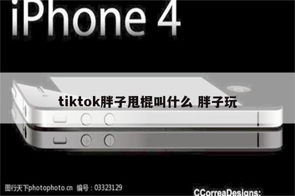 tiktok胖子甩棍叫什么 胖子玩