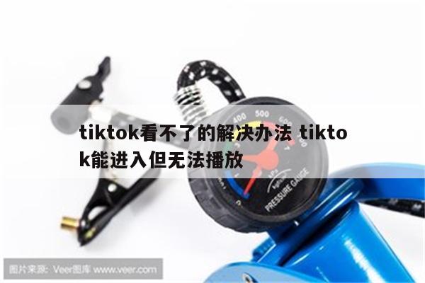 tiktok看不了的解决办法 tiktok能进入但无法播放