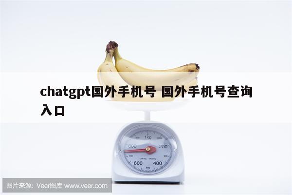 chatgpt国外手机号 国外手机号查询入口
