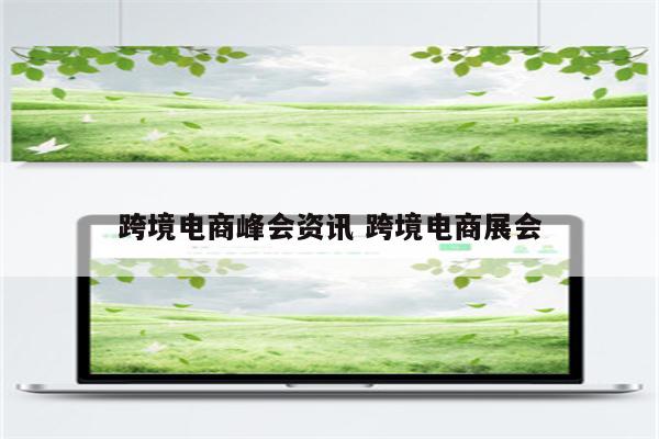 跨境电商峰会资讯 跨境电商展会