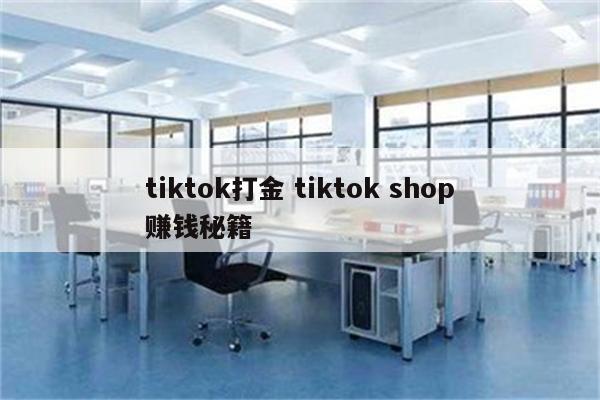 tiktok打金 tiktok shop赚钱秘籍