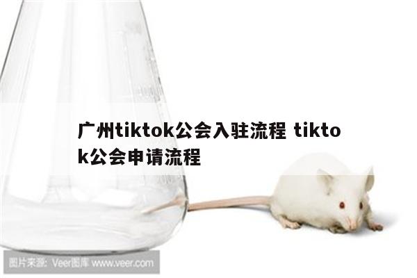 广州tiktok公会入驻流程 tiktok公会申请流程